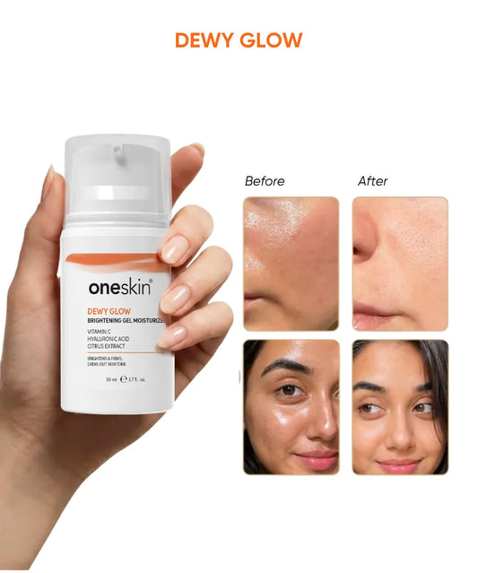 Dewy Glow- Brightening Gel Moisturizer