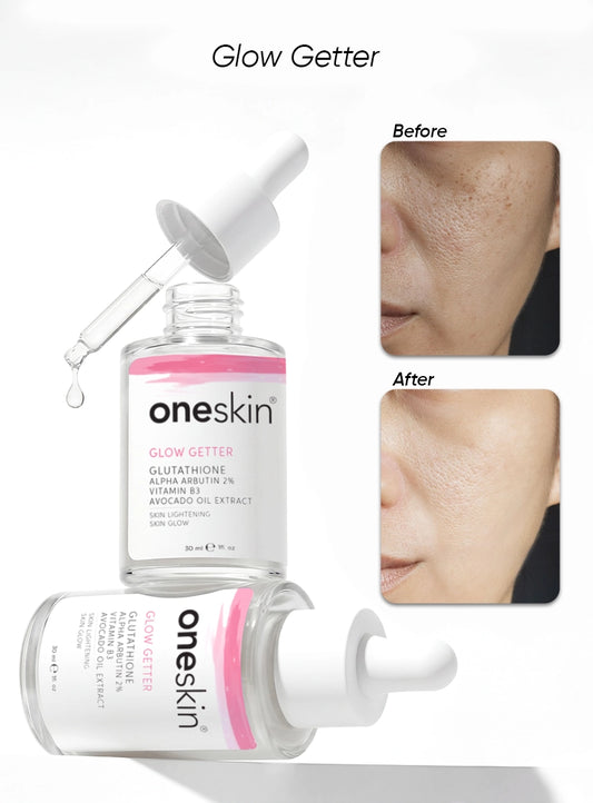 Glow Getter - Glutathione Alpha Arbutin 2%, Vitamin B3, Avocado Oil Extract - 30ml