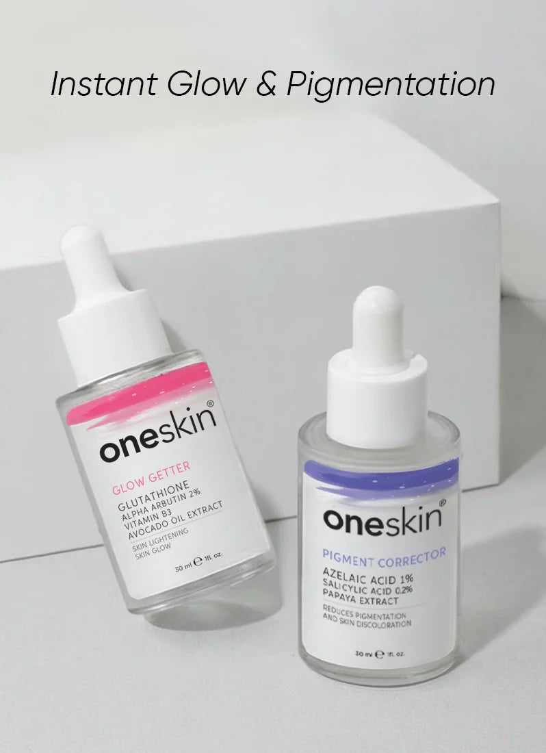 Clear & Bright Set Shop Now oneskin Clear & Bright Set Shop Now oneskin