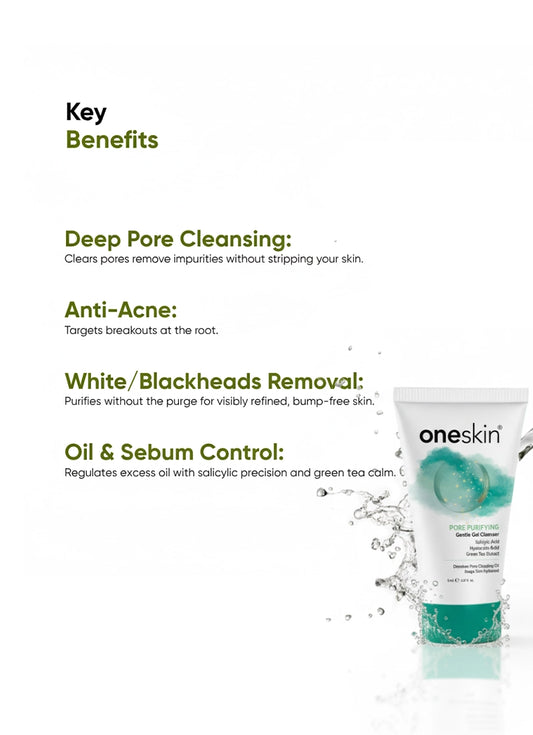 Pore Purifying Gentle Gel Cleanser 15ml - Travel Size