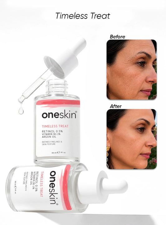 Timeless Treat - Retinol 0.5%, Vitamin B3 2%, Argan Oil - 30ml
