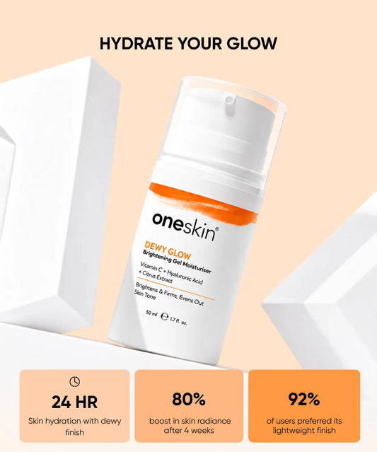 Dewy Glow- Brightening Gel Moisturizer