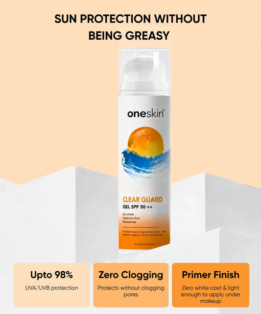 Clear Guard Gel SPF 50++