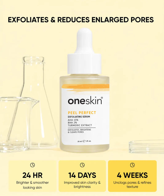 Peel Perfect AHA 15% + BHA 2%, Turmeric Extract - 30ml