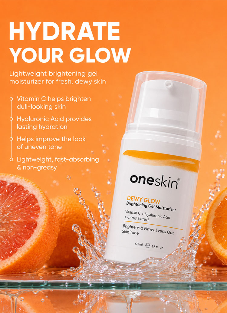 Dewy Glow- Brightening Gel Moisturizer