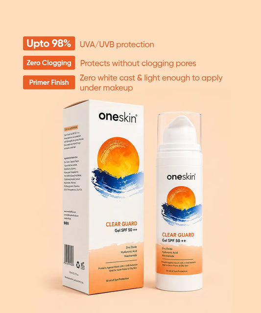 Clear Guard Gel SPF 50++