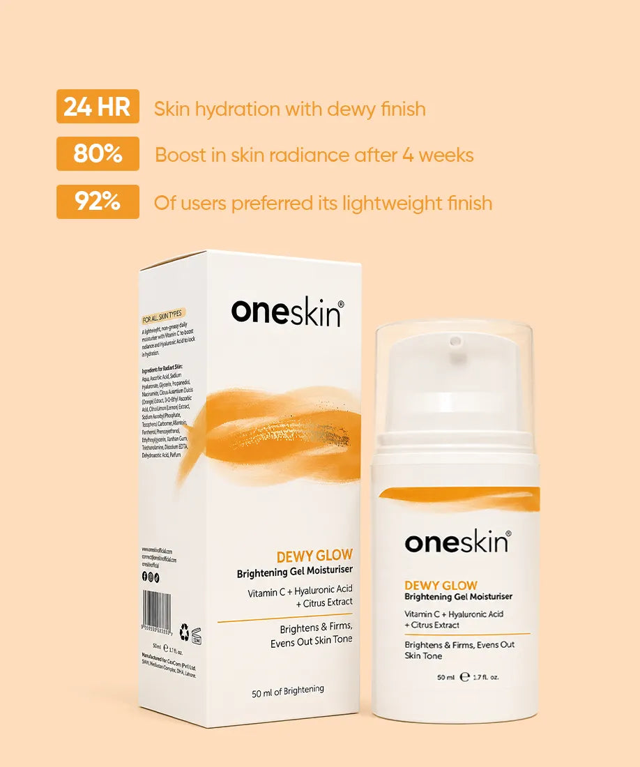 Dewy Glow- Brightening Gel Moisturizer