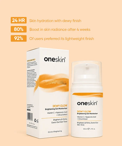 Dewy Glow- Brightening Gel Moisturizer