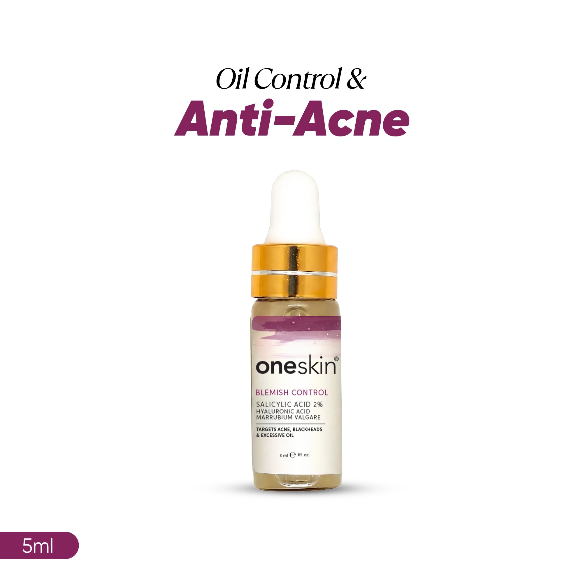 Blemish Control Salicylic Acid Serum 5ml - Travel Size