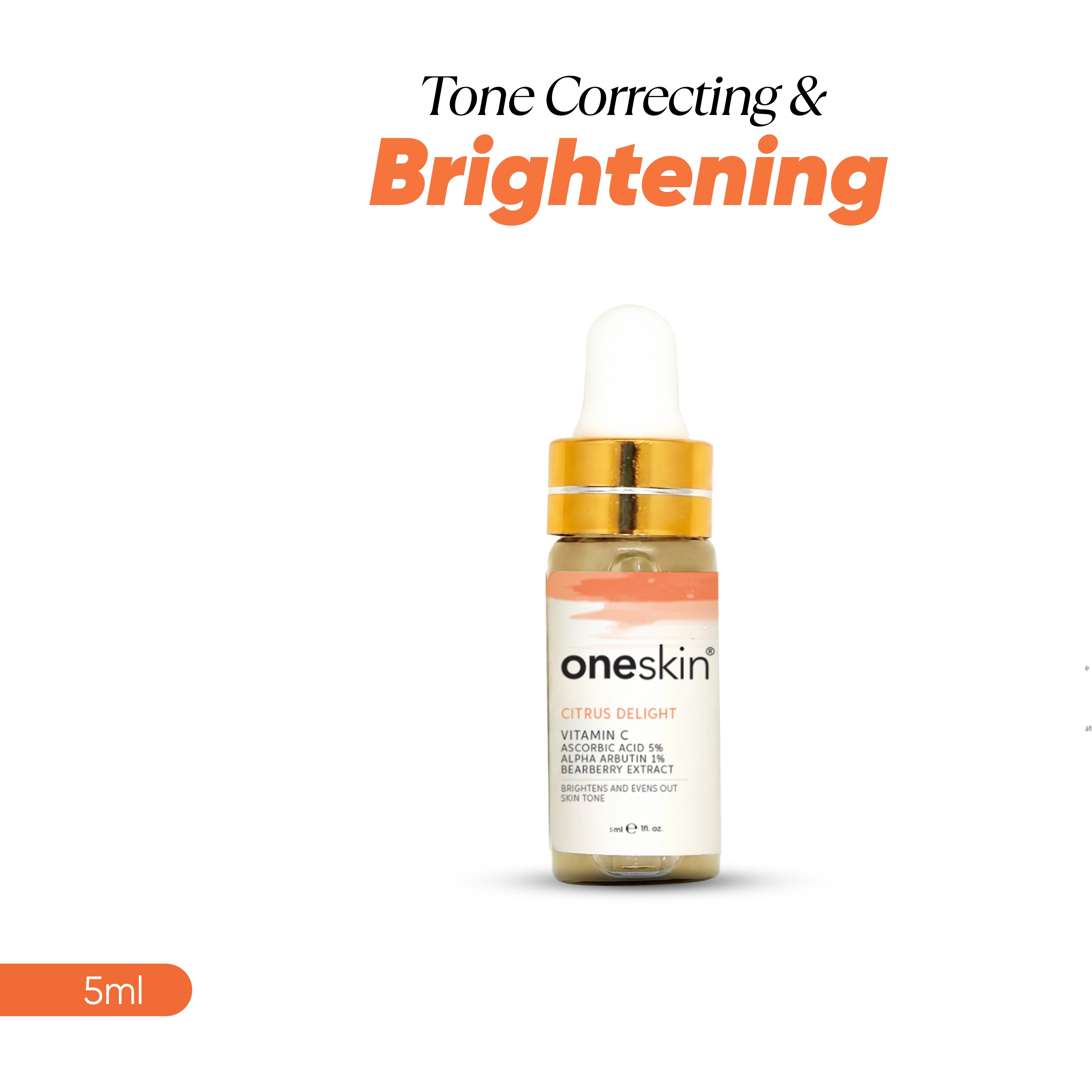 Citrus Delight Vitamin C Serum 5ml - Travel Size