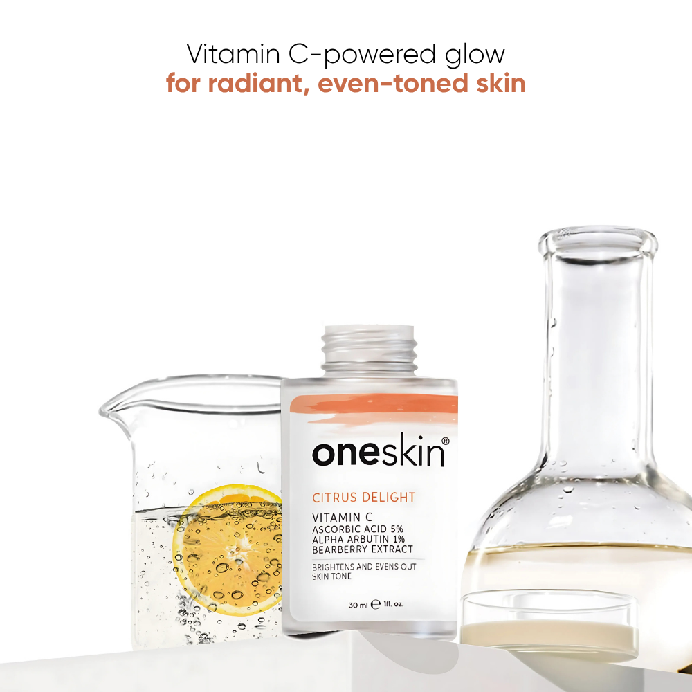 Citrus Delight - Vitamin C 5%, Alpha Arbutin 1%. Bearberry Extract - 30ml