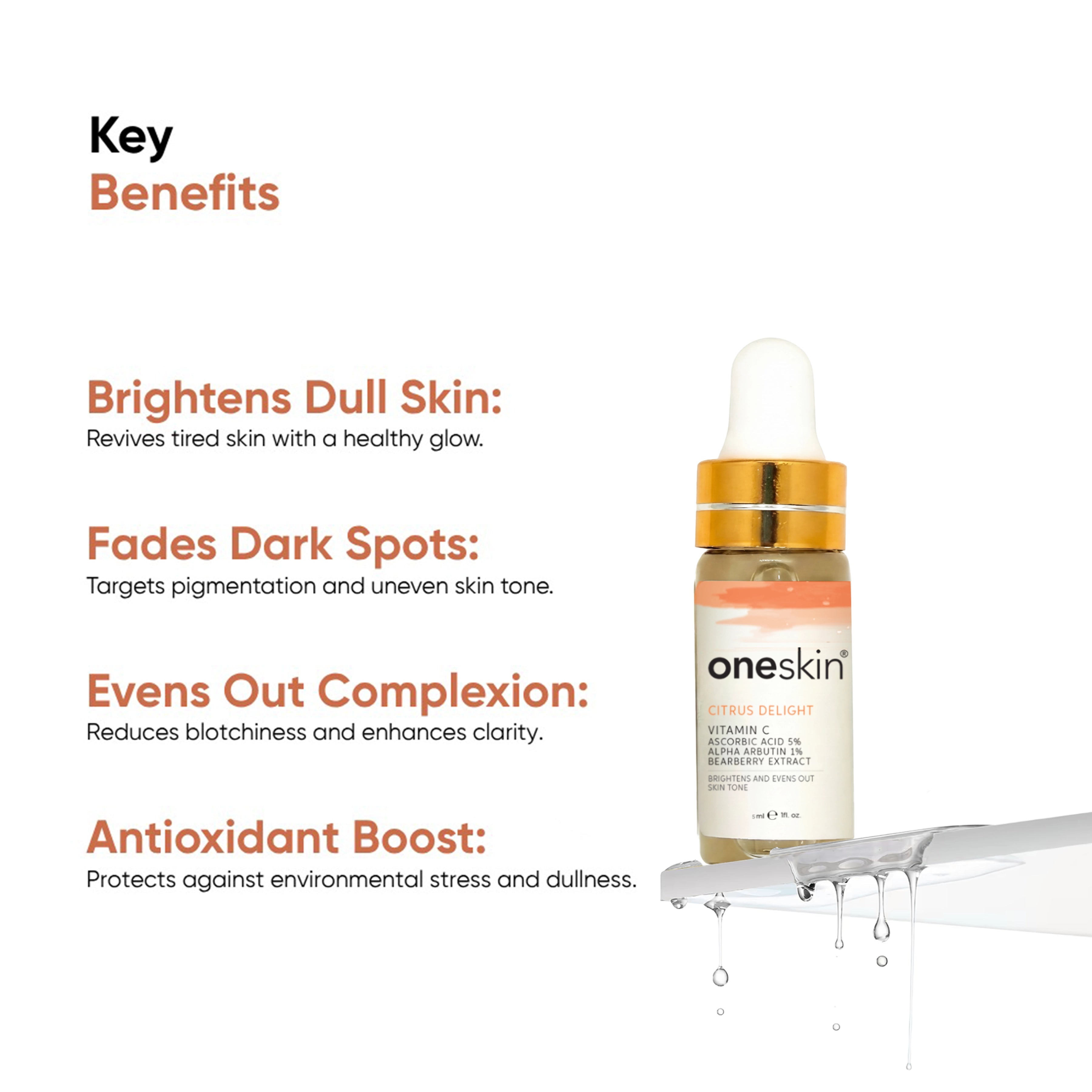 Citrus Delight Vitamin C Serum 5ml - Travel Size