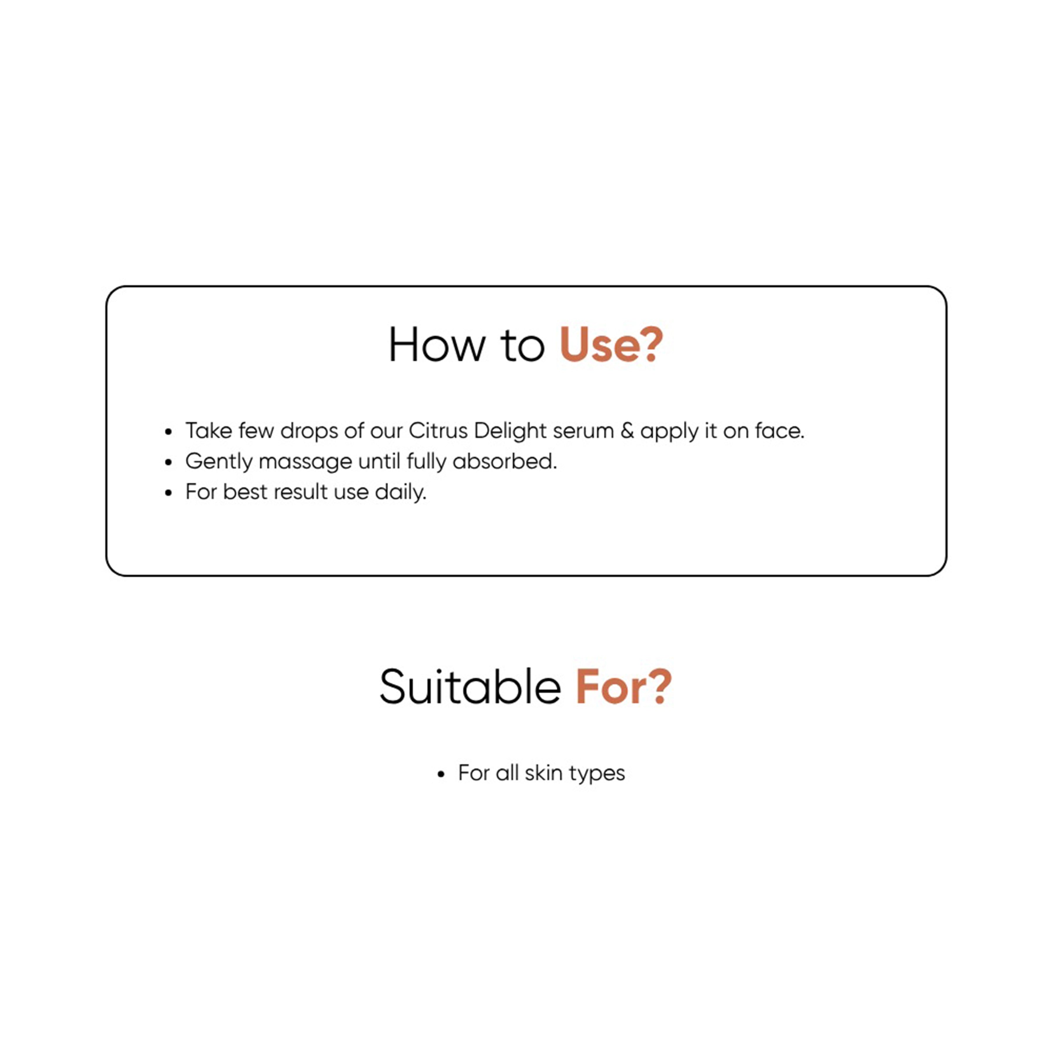 Citrus Delight Vitamin C Serum 5ml - Travel Size