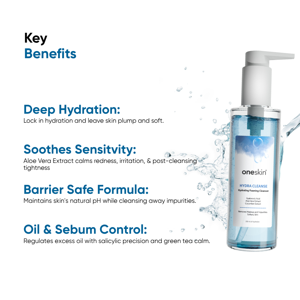 Hydra Cleanse Hydrating Foaming Cleanser - 150ml
