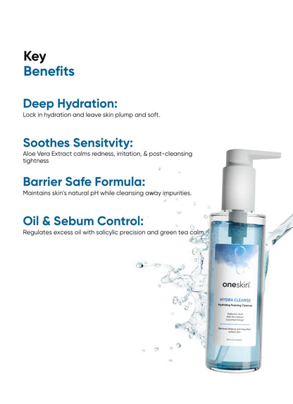 Hydra Cleanse Hydrating Foaming Cleanser - 150ml