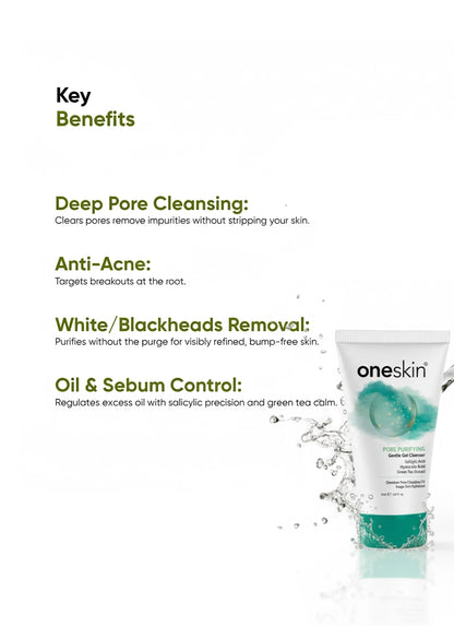 Pore Purifying Gentle Gel Cleanser 15ml - Travel Size