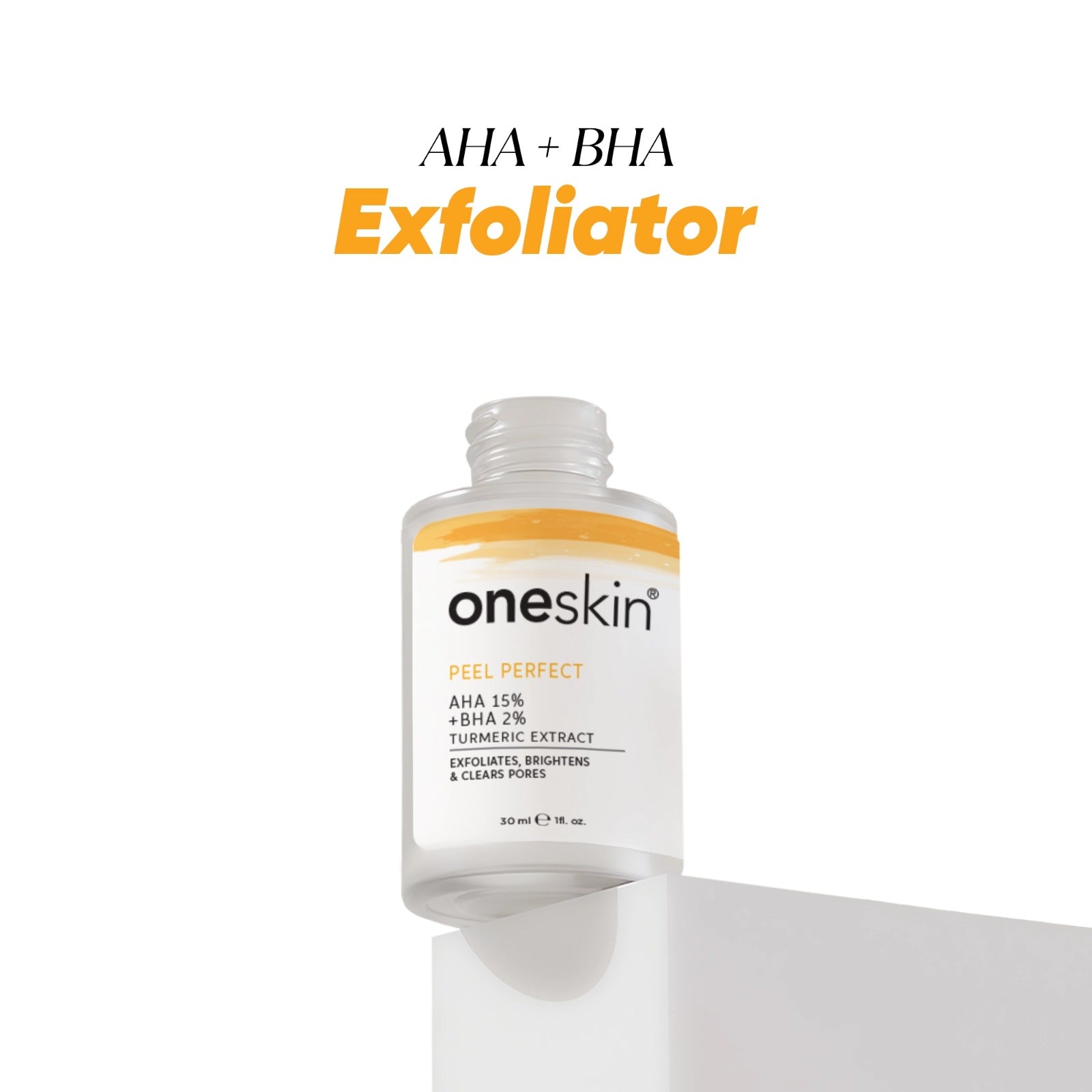 Peel Perfect AHA 15% + BHA 2%, Turmeric Extract - 30ml