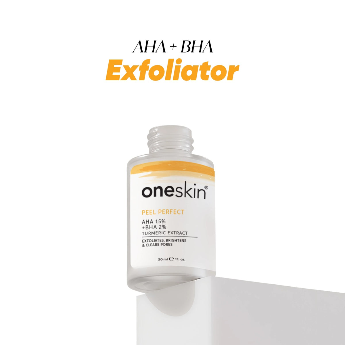 Peel Perfect AHA 15% + BHA 2%, Turmeric Extract - 30ml
