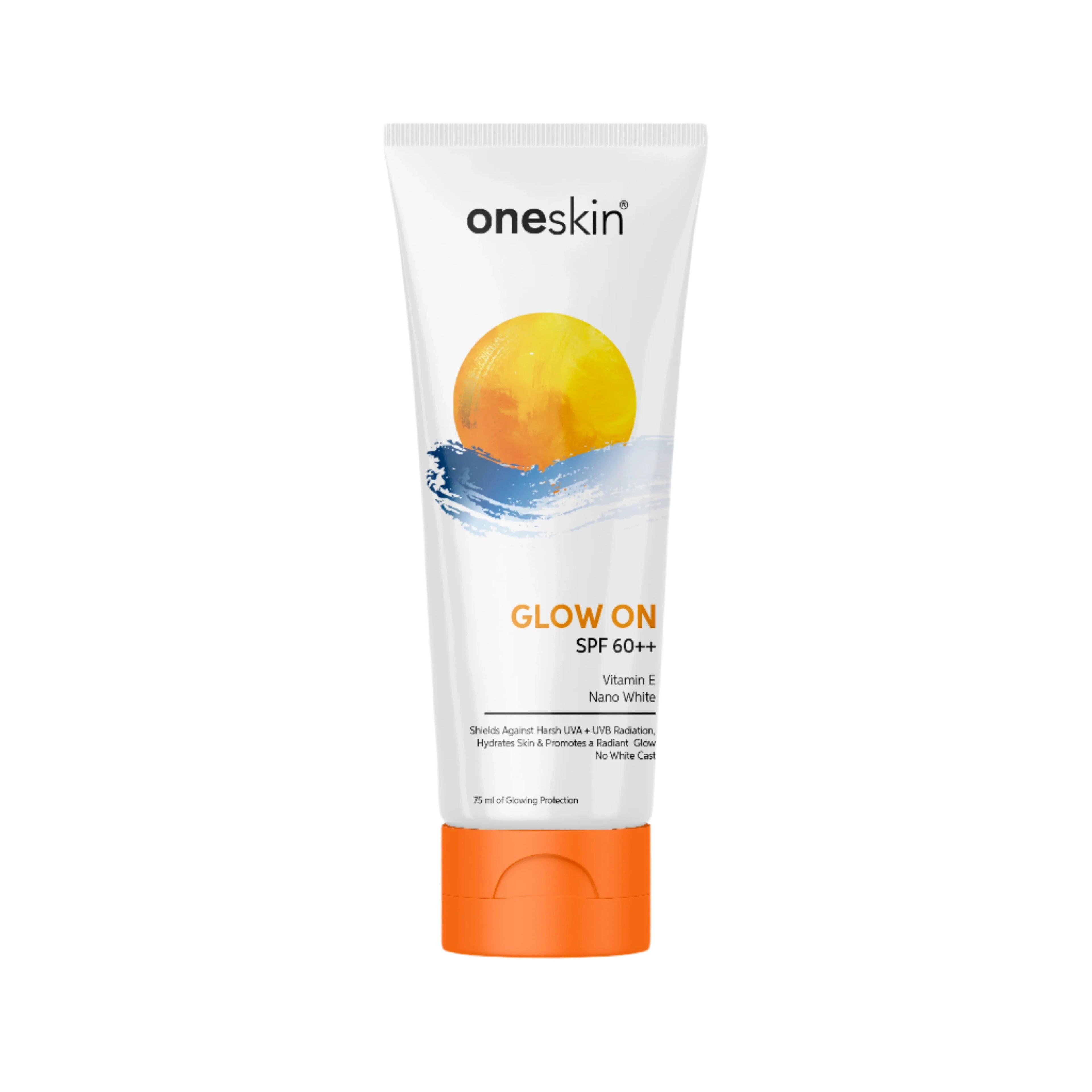Free Glow on - Brightening & Hydrating SPF 60++ Cream - 75ml