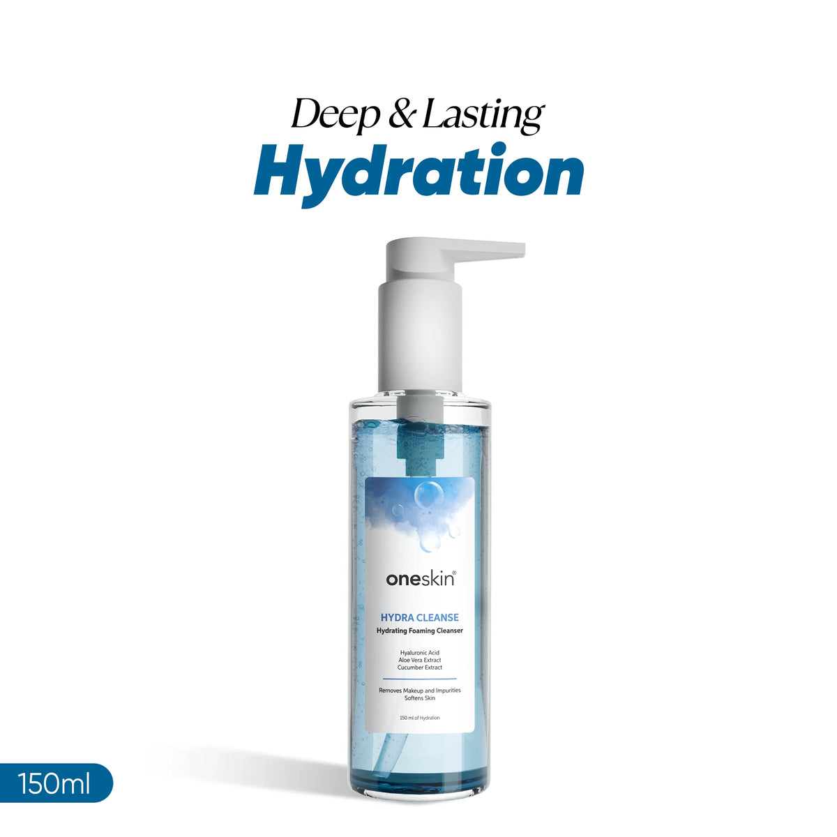 Hydra Cleanse Hydrating Foaming Cleanser - 150ml